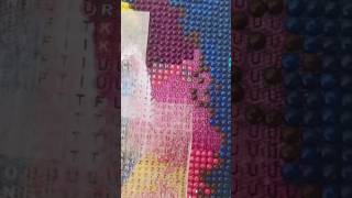 Diamond Art Painting A clip of my current art work diamondpainting diamondart art [upl. by Christianson347]