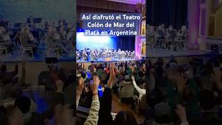 Así vibró el público del Teatro Colón en Mar del Plata Argentina con BACCHUS DIOS DEL VINO [upl. by Sidonie]