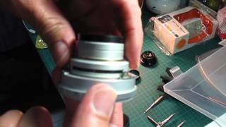 Disassembly of a Canon 50mm f14 LTM rangefinder lens [upl. by Hightower]