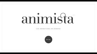 Creating easy CSS Animations in Muse with Animista [upl. by Lonni12]