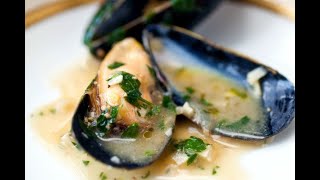 Mussels in Creamy Garlic Sauce OMG [upl. by Matland]