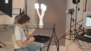 Lighting the lights a tabletop lamp product photography tutorial part 1 [upl. by Stav270]