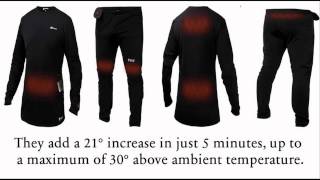 Battery Heated Base Layer  Warmest TopBottom Base Layer [upl. by Ras874]