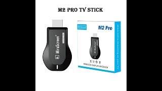 HOW TO CONNECT ANYCAST M2 PRO TO TV [upl. by Oelak]