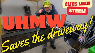 WHY You NEED UHMW Plow Cutting Edges In The WINTER [upl. by Dace]