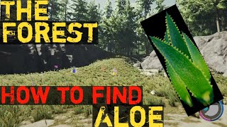 how to get aloe Vera the forest [upl. by Annauj709]