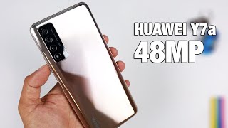 Huawei Y7a Unboxing amp Review  48MP Quad AI Cameras 225W Super Charging and More [upl. by Aicirpac]