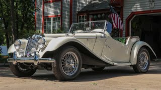 1955 MG TF 1500 Walkaround Video [upl. by Orlov]