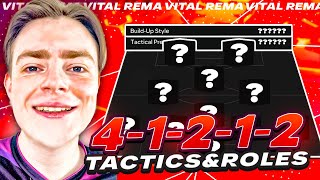 The 412122 is CRAZY 😂 Best Meta FC25 Custom Tactics amp Player Roles [upl. by Norabal]