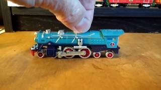 Hallmark Lionel Christmas tree ornaments  All locos with moving drivers [upl. by Erdeid]