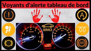 Les voyants dalerte de tableau de bord dun voiture 🆎⁉ [upl. by Siclari986]