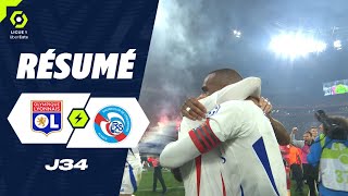 OLYMPIQUE LYONNAIS  RC STRASBOURG ALSACE 2  1  Résumé  OL  RCSA  20232024 [upl. by Ramey]