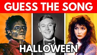 Guess the Halloween Song 🎃  Halloween Quiz 2024 [upl. by Joktan]