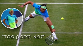 The Day Rafael Nadal Played quotTextbookquot Grass Court Tennis [upl. by Moffat703]