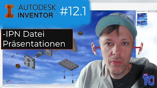 Autodesk Inventor 121 Explosionszeichnung [upl. by Eoj529]