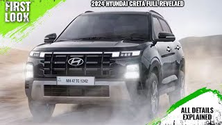 2024 Hyundai Creta Facelift Launched With New Design  Explained All Spec Features Engine And More [upl. by Oir695]