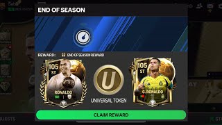 END OF SEASON DIVISION RIVALS REWARDS HUGE NEW DIVISION RIVALS PACK OPENING IN FC MOBILE 25 [upl. by Porte]