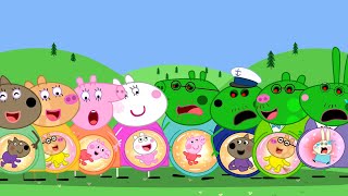 Peppa Pig’s Family Turns Into Zombies What Will Happen 🧟  Peppa Pig Funny Animation [upl. by Meek]