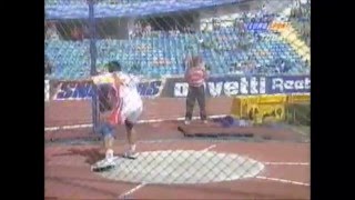 BEST DISCUS THROWER EVER JURGEN SCHULT [upl. by Leahcimdivad]