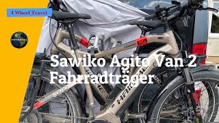 Sawiko Agito Van  Bester Fahrradträger für den Kastenwagen [upl. by Kamin]