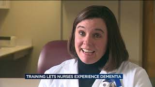 Virtual program gives nurses an 8minute glimpse of dementia [upl. by Renate]