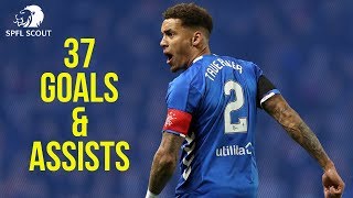 James Tavernier  Rangers  37 Goals amp Assists  201819 [upl. by Nob301]