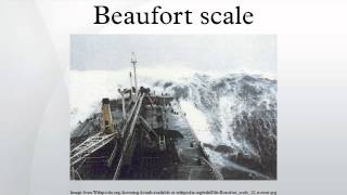 Beaufort scale [upl. by Nnovahs]