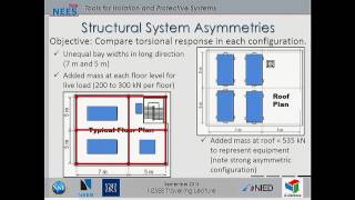 Prof Keri Ryan  3 Dimensional Shake Table Testing of a FullScale SeismicallyIsolated Building [upl. by Lear]