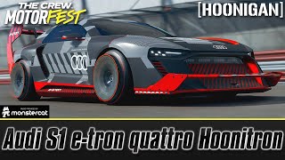 The Crew Motorfest  Audi S1 etron quattro Hoonitron Racing  FULLY UPGRADED  PRO SETTINGS [upl. by Corenda]