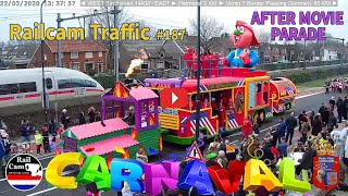 Railcam Traffic 187 Carnival Parade [upl. by Bromleigh944]