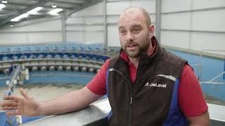 DeLaval Rotary E300  Dickinson farm in UK  DeLaval [upl. by Sivrad]