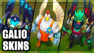 All Galio Skins Spotlight 2021 League of Legends [upl. by Ajad]