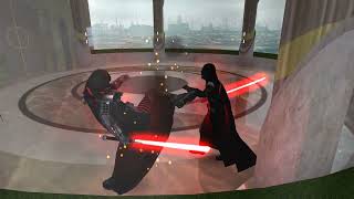 Darth Vader vs Darth Malgus [upl. by Dorkus]