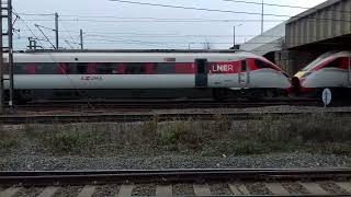 LNER Azuma  Hexthorpe Bridge  18 11 2024 [upl. by Marguerie441]