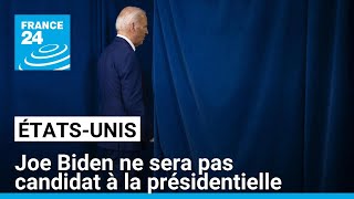 Présidentielle américaine  le calendrier serré des démocrates après le retrait de Joe Biden [upl. by Nniuq149]