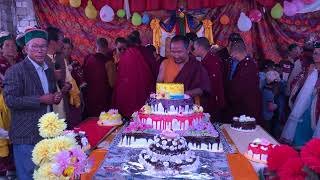 HE Dorje Chang Somang Rinpoche birthday ceremony  47 birthday at Nako vollage 🙏🏻🙏🏻 [upl. by Ettezyl]