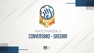 Serie A Gold 2  CONVERSANO  SASSARI [upl. by Amikat]