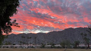 La Quinta California  Sunset at PGA West 2022 [upl. by Nnylyahs]