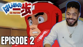 Intense Sparring  FIRST TIME WATCHING HAJIME NO IPPO  Episode 2 Reaction [upl. by Ailee]