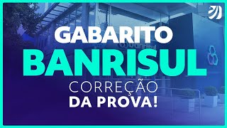 Gabarito Concurso Banrisul correção da prova Extraoficial [upl. by Suzetta123]