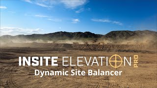 Insite Elevation Pro  Watch How to Value Engineer a Jobsite with our Dynamic Site Balancer [upl. by Tabbie]