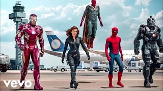 CJ  Whoopty Robert Cristian amp ERS Remix  Captain America Civil War Airport Battle Scene [upl. by Luana126]