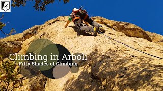 Climbing in Arboli  Fifty Shades of Climbing  Siurana [upl. by Irakuy]