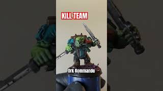 Kill Team  Ork Kommando warhammer40k paintingminiatures [upl. by Enidanreb]