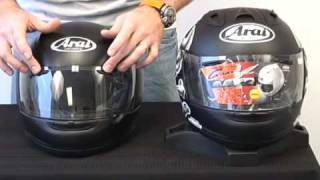 Arai RXQ Helmet Review Part 1 from SportbikeTrackGearcom [upl. by Anum]