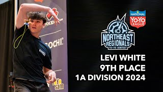 Levi White — 1A Final — 9th Place — 2024 Northeast Regionals Yo Yo Contest [upl. by Faustena599]