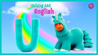 Talking ABC English Unicorn wih Song Boopanpankids [upl. by Narmak]