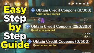 Obtain Credit Coupons Complete Step by Step Easy Guide [upl. by Artemisia]