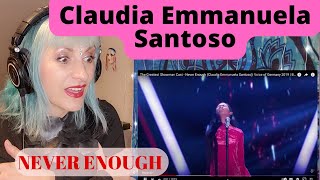 Never Enough  Claudia Emmanuela Santoso  Vocal Performance Coach Reaction amp Analysis [upl. by Hermon]