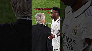 Vinicius júnior SALVOU a vida do ANCELOTTI [upl. by Nevet428]